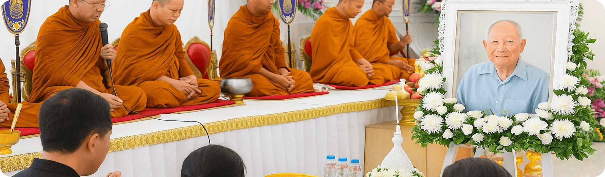  บริการพิธีปลอบโยนดวงวิญญาณและเก็บกวาดของใช้ของผู้วายชนม์ – "การดูแลสุดท้าย จากหัวใจที่รัก"